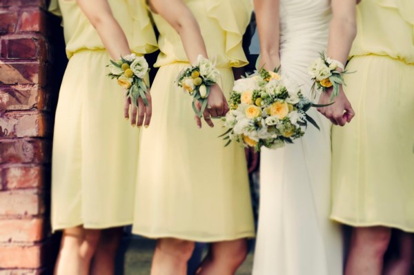 żółty na ślub 2015