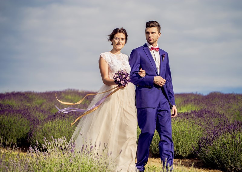 lavender wedding, lavender photo shoot