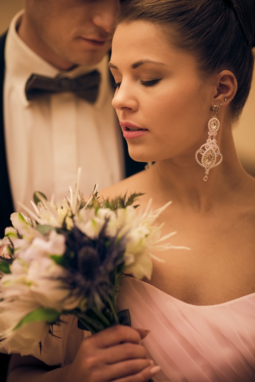 biżuteria sutasz, biała biżuteria na ślub i wesele