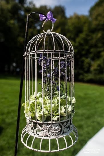 Klatki dla ptaktów na ślub i wesele