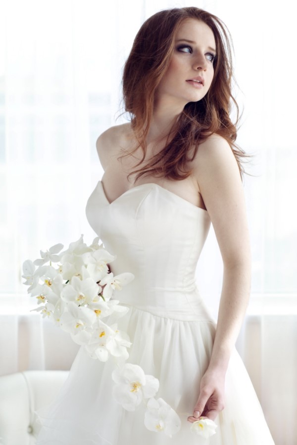 biały total look - stylizacja ślubna