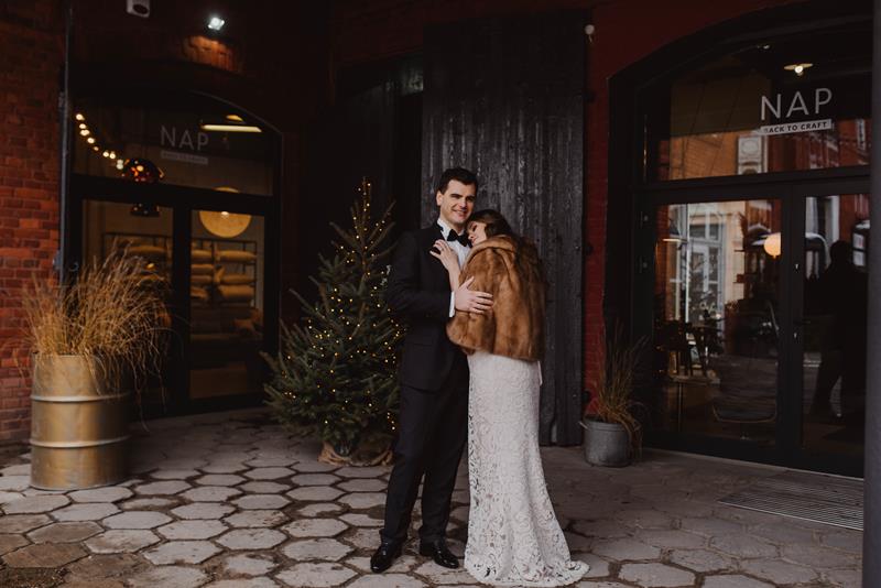 ślub wesele zimowy ślub zimowe wesele zimowa sesja ślubna sesja ślubna zimą inspiracje fotografia ślubna Ajem Stories: fine-art weddings