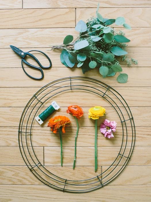 DIY ślubne - żyrandole kwiatowe na ślub i wesele