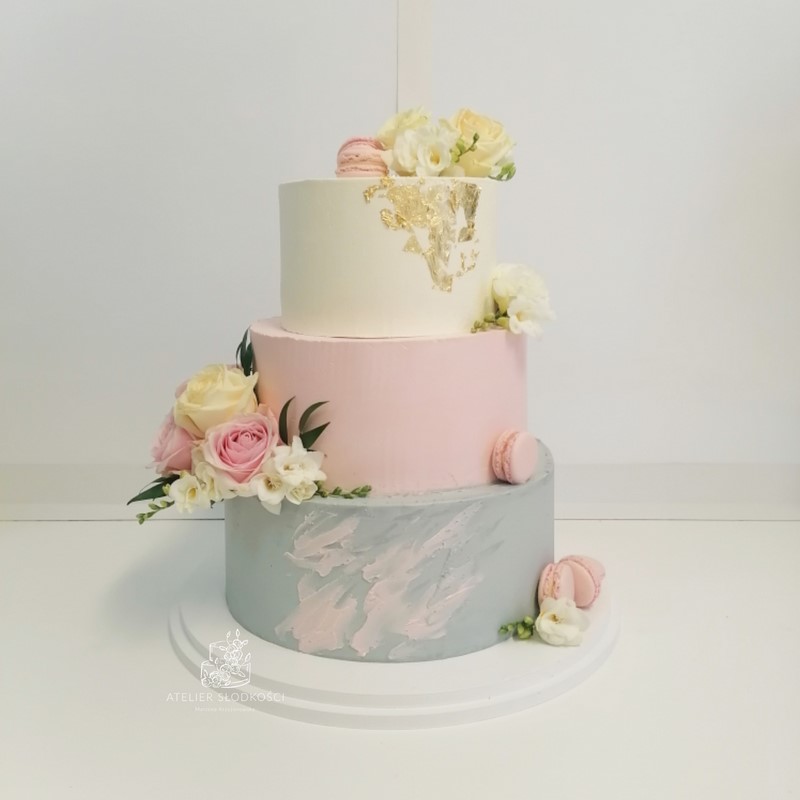 Atelier Słodkości Lublin  tort weselny torty weselne torty które zachwycają inspiracje tortowe 2021 ślub 2021 trendy w tortach 2021 