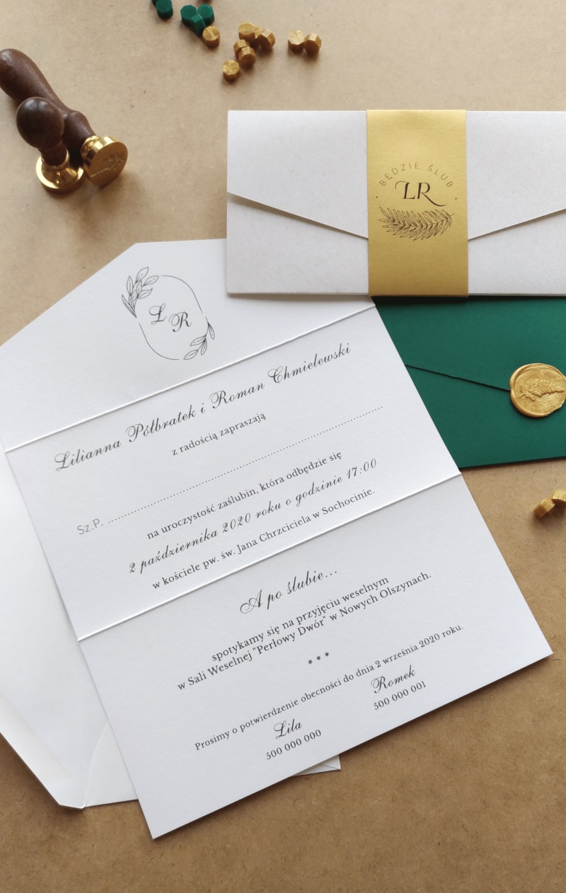 Biała Oficyna  ślub wesele poligrafia ślubna papeteria ślubna zaproszenia na ślub na wesele zaproszenia które zachwycają 2021 trendy ślubne 2021 