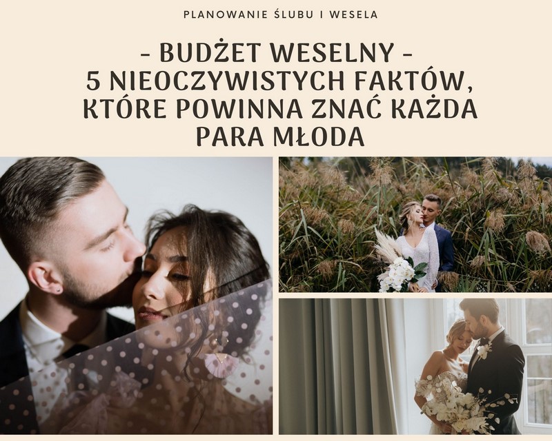 ślub wesele budżet ślubny budżet weselny planowanie wydatków weselnych porady inspiracje 