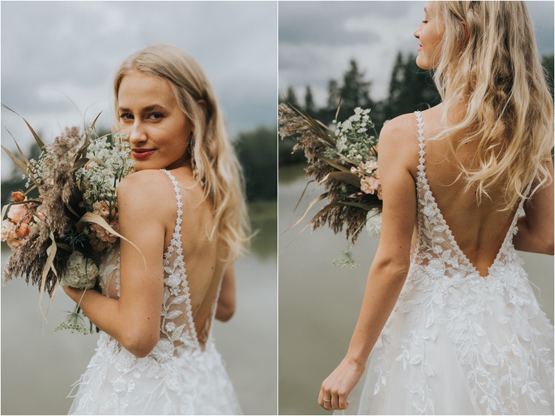 Suknia ślubna 2021, wesele nad jeziorem, slub plenerowy 