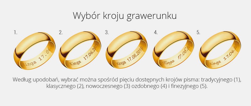 ślub wesele Apart obrączki ślubne grawerowane grawer na obrączce ślubnej inspiracje porady Apart biżuteria ślubna