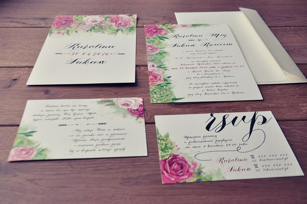 zaproszenia na ślub trendy 2015 i 2015, polgrafia ślubna, wedding invitations 2016