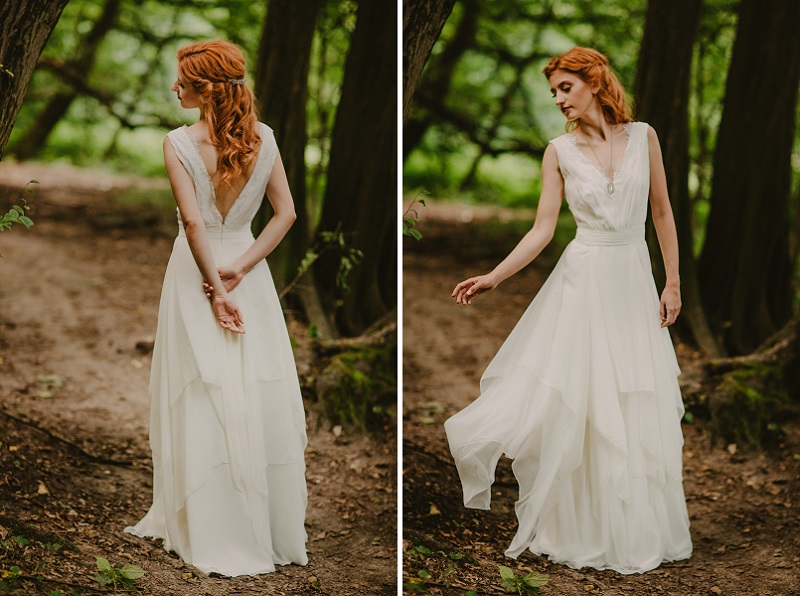 lesne zdjecia, zdjecia w lesie, sesja slubna, panny mlode, wedding lookbook, bajkowa sesja, fairytail, lesne nimfy, ophelia, 