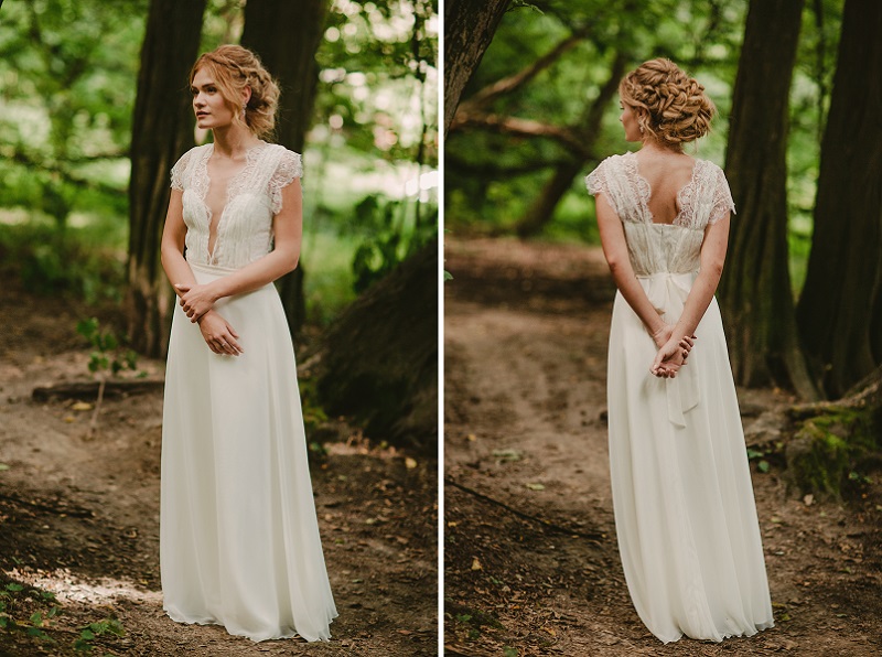 lesne zdjecia, zdjecia w lesie, sesja slubna, panny mlode, wedding lookbook, bajkowa sesja, fairytail, lesne nimfy, ophelia, 