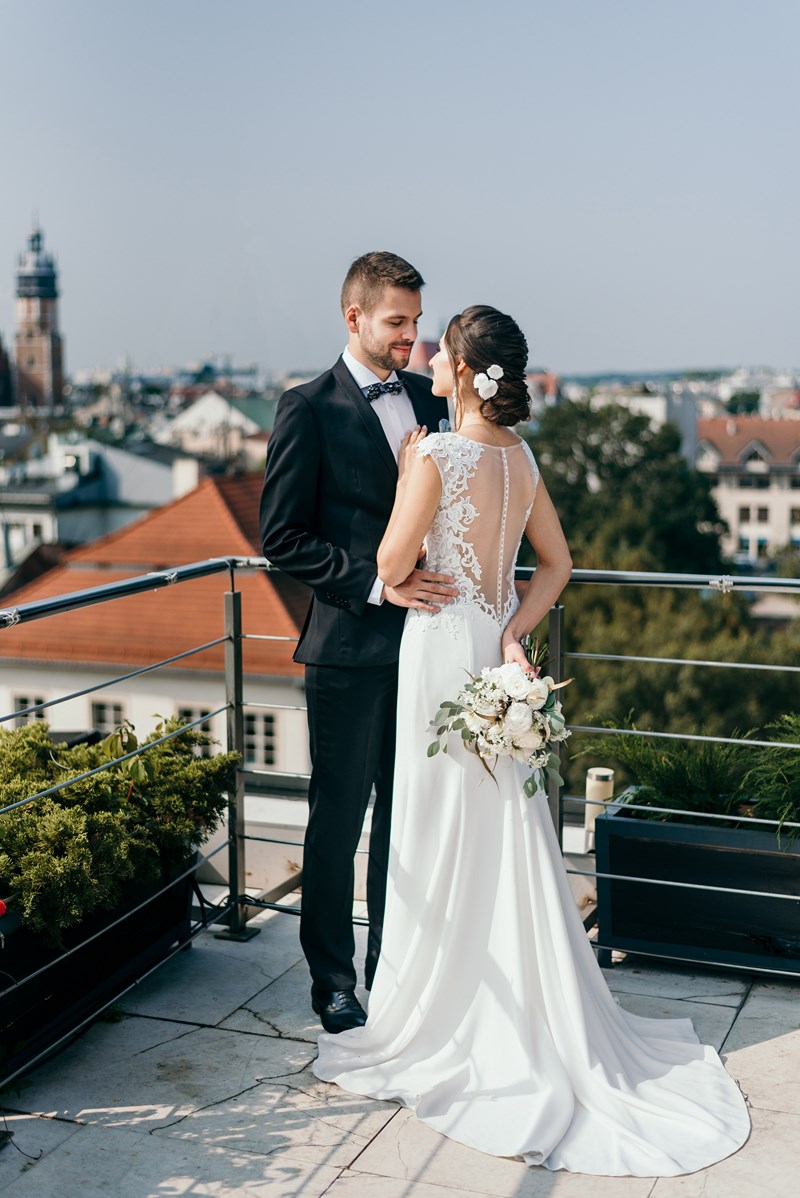 sesja ślubna kraków suknia ślubna garnitur ślubny