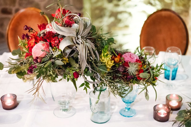 dekoracje florystyczne bukiet ślubny 