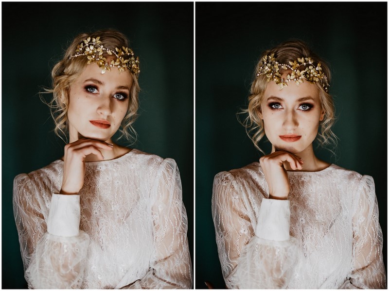 ślub wesele korona do włosów korona florystyczna korona dla panny młodej korona z kwiatów inspiracje porady trendy ślubne 2020