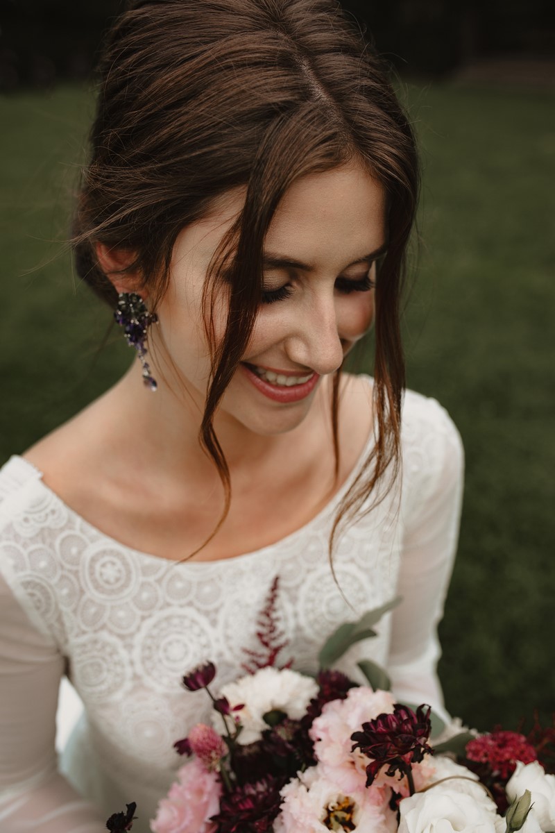 biżuteria ślubna biżuteria na ślub na wesele biżuteria panny młodej biżuteria wieczorowa Anelle biżuteria ręcznie robiona handmade srebrna swarovski perły inspiracje trendy ślubne 2020
