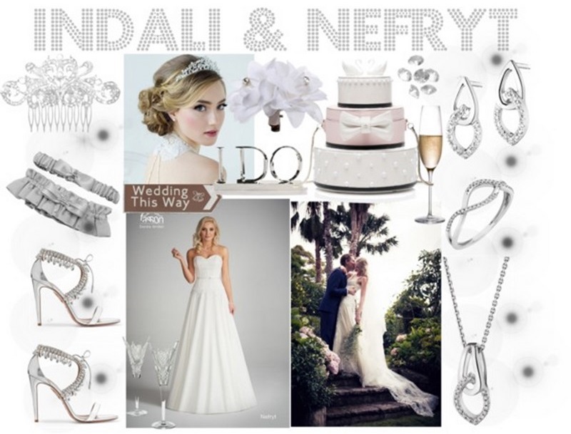 konkurs apart stylizacja ślubna biżuteria na ślub jewelry bride gown