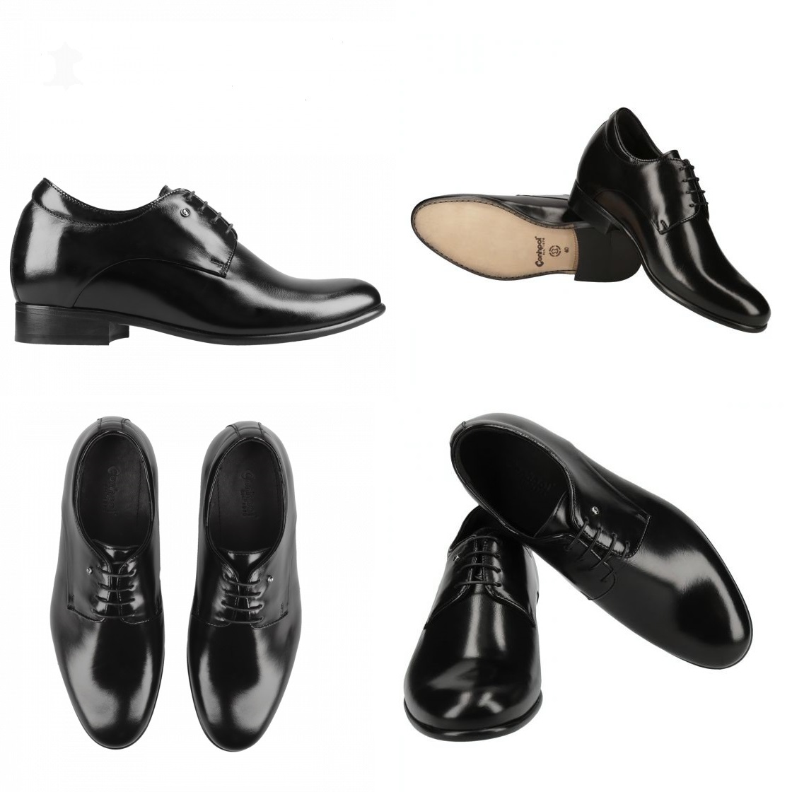 ślub wesele buty męskie obuwie męskie obuwie męskie podwyższające ukryty obcas +7cm porady ślubne Conhpol Elite Inspiracje