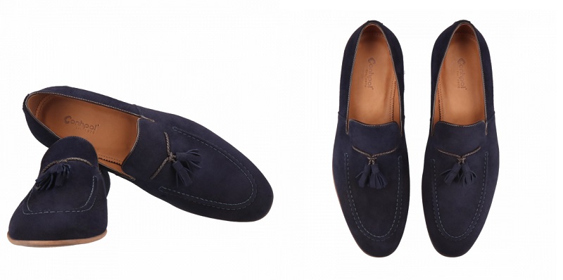 buty męskie obuwie męskie wizytowe ślubne okazjonalne skóra naturalna zamsz nubuk loafers loafersy lordsy Conhpol elite