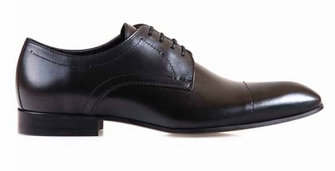 klasyczne brązowe męskie buty do ślubu, conhpol, buty dla mężczyzn małe rozmiary
