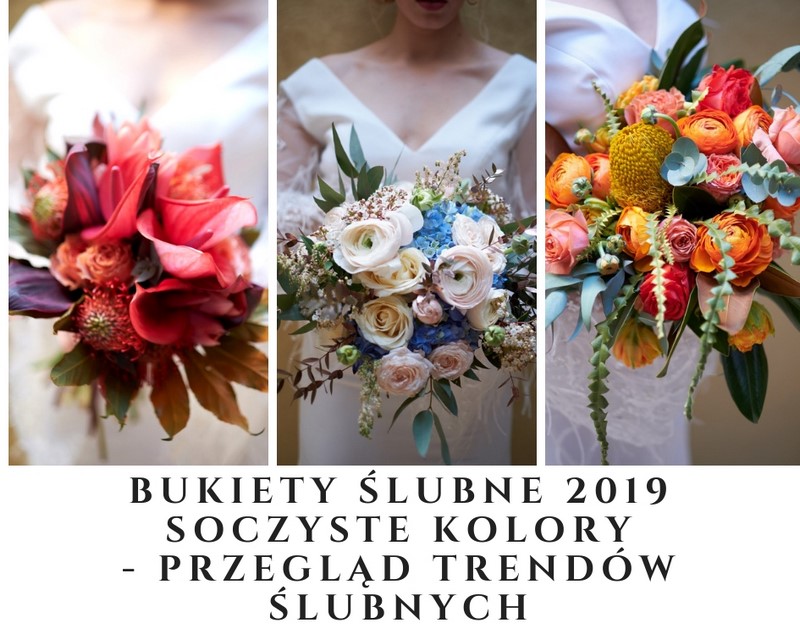 Pracownia Florystyczna Anemony, A&A Decor Design ślub wesele bukiet ślubny bukiet Panny Młodej kwiaty na ślub kwiaty na wesele inspiracje ślubne trendy ślubne 2019 soczyste kolory juicy kolor 