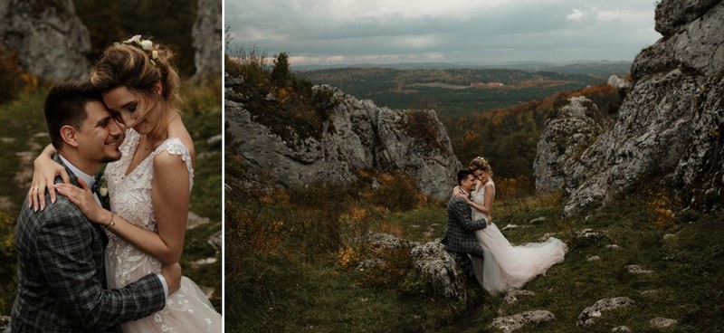 ślub wesele sesja ślubna sesja poślubna plenerowa góry las plener plenerowa sesja ślubna Anna Krupka Wedding Photography inspiracje ślubne weselne 2020