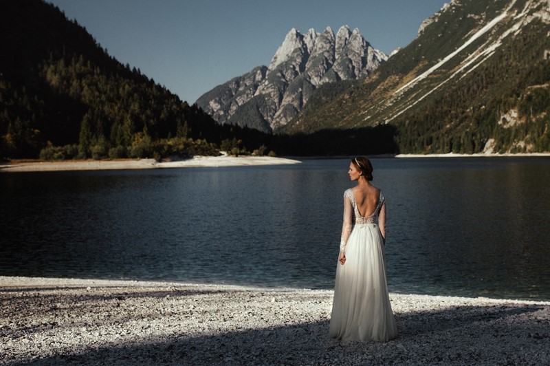 ślub wesele sesja plenerowa plenerowa sesja ślubna Alpy Alpy Julijskie Słowenia fotografia ślubna fotograf na ślub fotograf na wesele Anna Krupka Photography inspiracje 