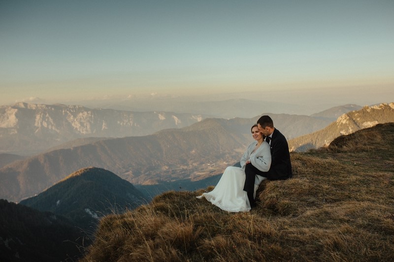 ślub wesele sesja plenerowa plenerowa sesja ślubna Alpy Alpy Julijskie Słowenia fotografia ślubna fotograf na ślub fotograf na wesele Anna Krupka Photography inspiracje 