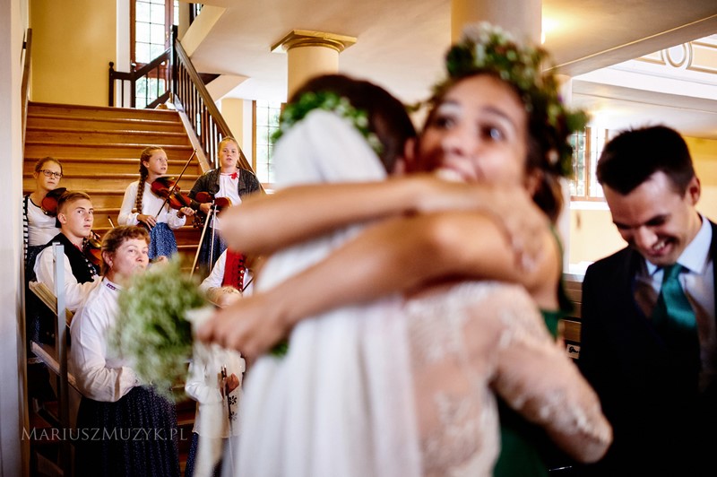 ślub wesele panna młoda pan młody suknia ślubna garnitur ślubny przyjęcie weselne fotografia ślubna fotograf na ślub fotograf na wesele Mariusz Muzyk Fotografia