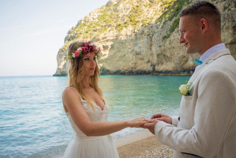 ślub wesele za granicą destination wedding zakynthos zakintos zatoka wraku grecja inspiracje wedding beach wedding Turquoise Inpiration Events 