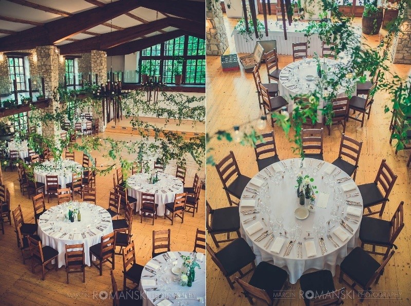 ślub wesele stoły ustawienie stołów na weselu stoły okrągłe stoły prostokątne mix stołów stół w kształcie X inspiracje ślubne weselne konsultant ślubny Kraków Ceremony Concept wedding planner 