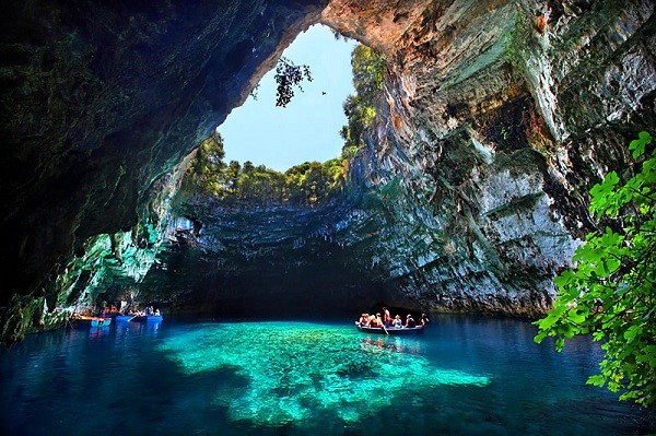 jaskinia Melissani, kefalonia