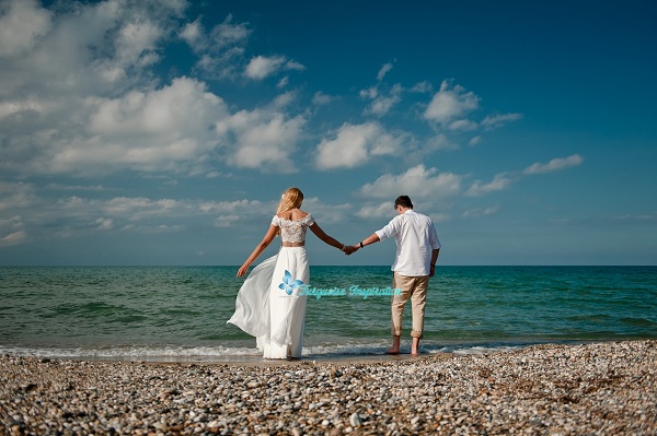 ślub nad morzem, wesele w grecji