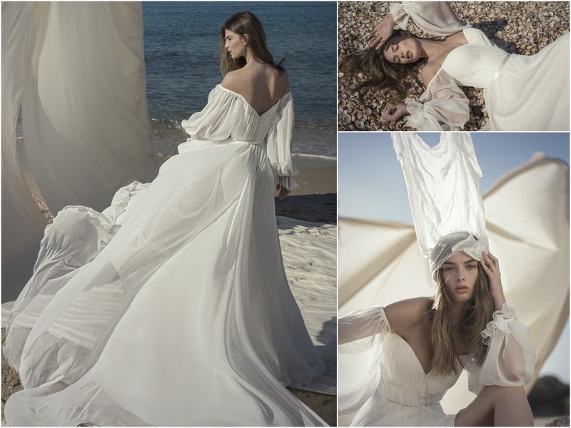 suknie ślubne Alon Livne White kolekcja 2002 Athena wedding dress inspiracje trendy ślubne 2020