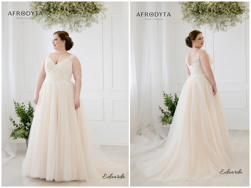 ślub wesele suknia ślubna suknia na ślub Panna Młoda Panna Młoda Size plus plus size bride panna młoda puszysta inspiracje porady suknie ślubne plus size Afrodyta Dom Mody Ślubnej Afrodyta Bridal Couture Rzeszów