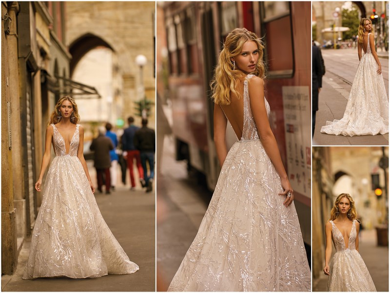 ślub wesele suknia ślubna wedding dress Berta Bridal Milano S/S 2020 wiosna/lato2020 kolekcja sukni ślubnych inspiracje porady 