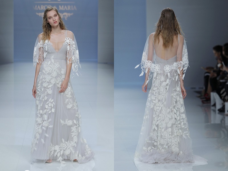 suknia ślubna ślub wesele kolekcja sukni ślubnych suknia na ślub suknia na wesele Marco&Maria Bridal Fashion Week trendy ślubne inspiracje ślubne 