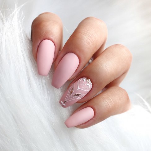 slub wesele paznokcie manicure malowanie paznokci trendy 2019 styl ślubne weselne french baby boomer wzorki manitul Semilac