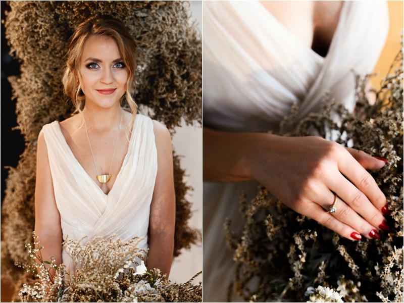 wesele modernistyczne, minimalizm na weseu, chmurkowe dekoracje, wesele w Tomaszowicach, biżuteria minimalistyczna, Biżuteria ślubna złota