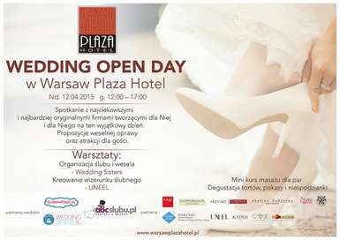 12 kwiecień 2015, Warsaw Plaza Hotel - Wedding Open Day