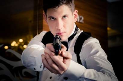 Tematyczne wesele w stylu James&#039;a Bond&#039;a