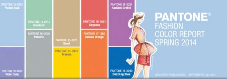 Pastele na ślubie. Paleta pasteli według Pantone - wiosna/lato 2014