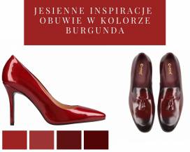 Jesienne inspiracje z marką Conhpol Elite- obuwie w kolorze burgunda