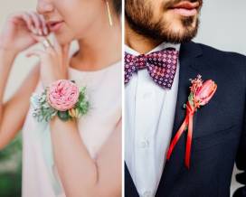 Florystyka osobista na ślub - 4 rodzaje ozdób kwiatowych dla Pary Młodej