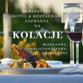 Przyjęcia świąteczno - noworoczne w samym sercu krakowskiego Kazimierza - Rubinstein Hotel &amp; Restaurant