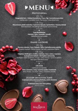 Walentynkowy miesiąc w Restauracji Maginifica w Krakowie