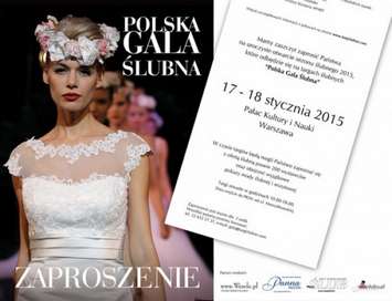 Regulamin konkursu &quot;Wygraj podwójne zaproszenie na Polską Galę Ślubną 2015 w Warszawie&quot;