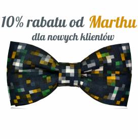 Rabaty ślubne: 10% zniżki na muchy męskie Marthu!