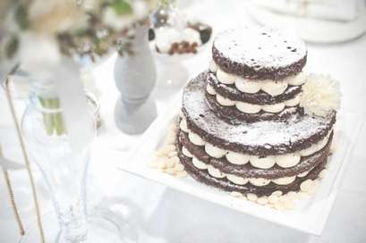 Naked cake - tort weselny na ślub w 2015