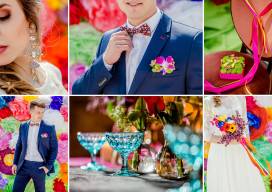 Soczyste barwy lata w pomyśle na ślub i wesele